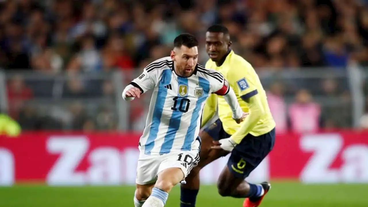 Messi magic earns Argentina win over Ecuador in World Cup qualifier