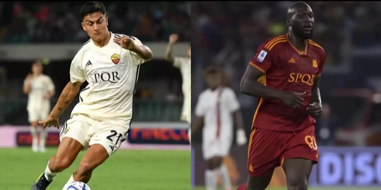 Dybala con Lukaku: il piano di Mourinho per la coppia da sogno della Roma