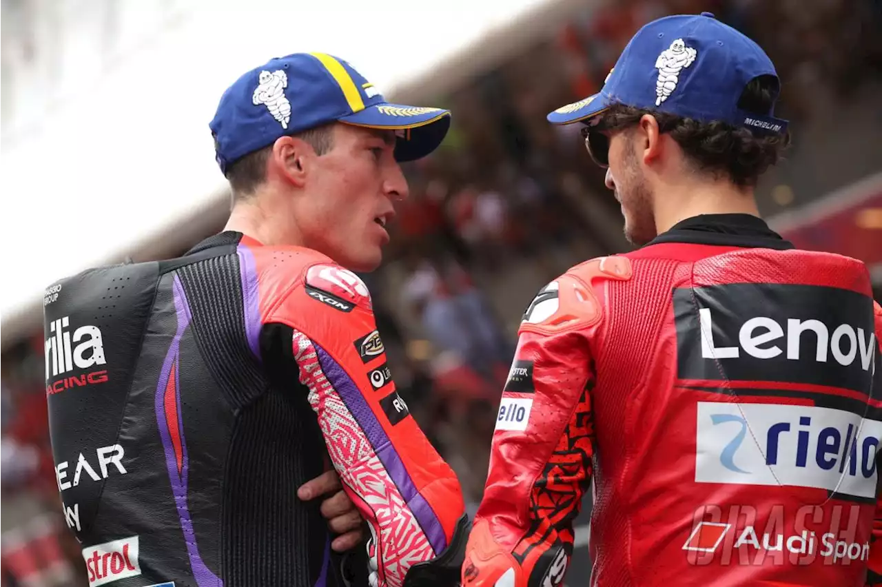 Espargaro: “I know that I have a better bike than Pecco, I was very angry…”