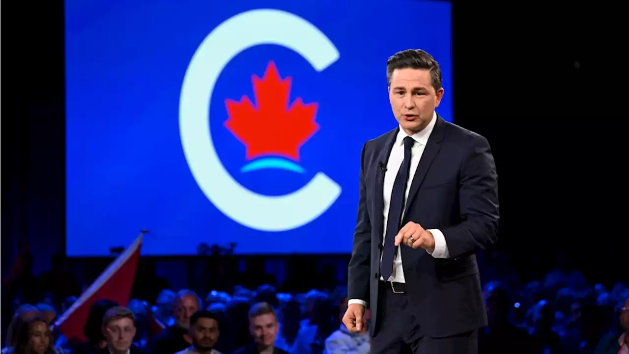 Poilievre delivers rally-style Conservative convention speech