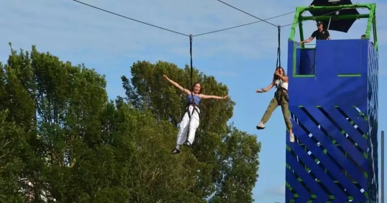 100ft inflatable assault course and zip slide coming to Ayrshire this weekend