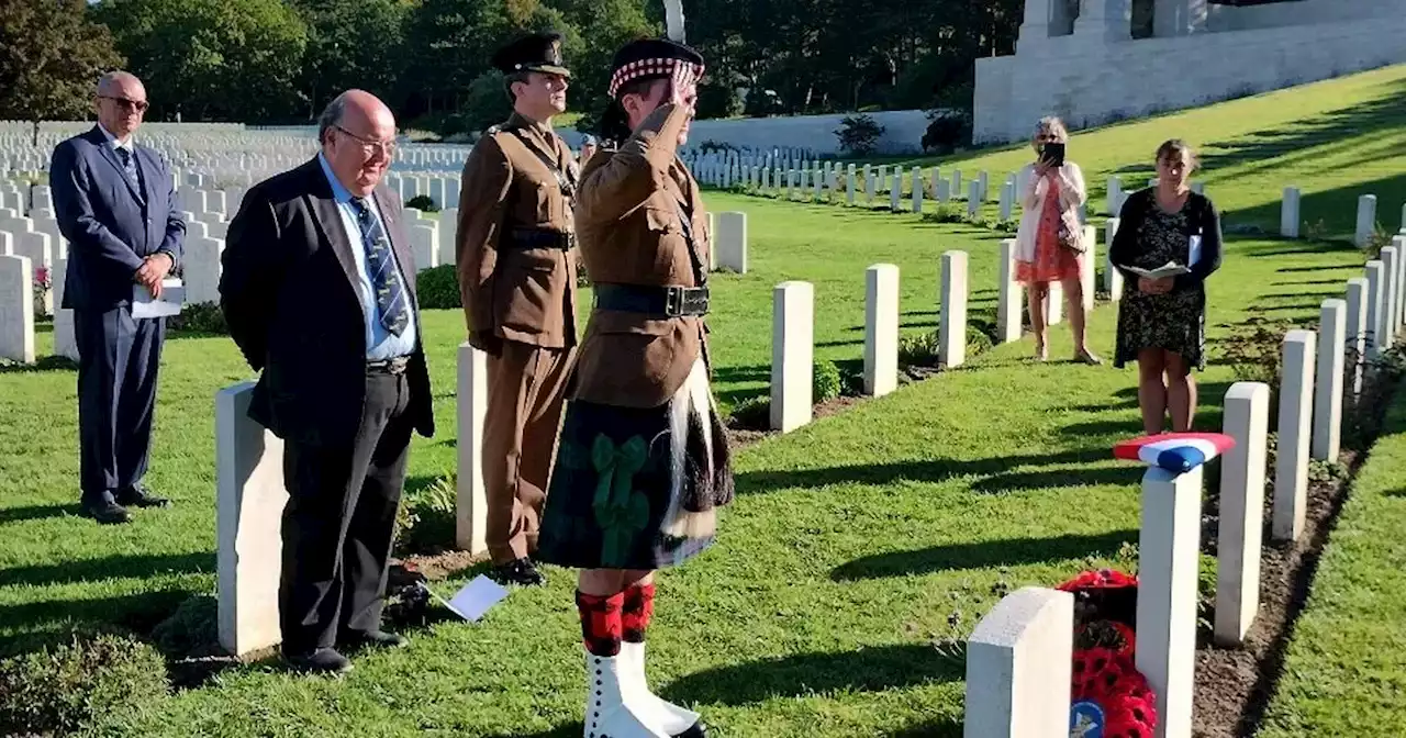 Scots WWI soldiers' graves finally given headstones over 100yrs after deaths