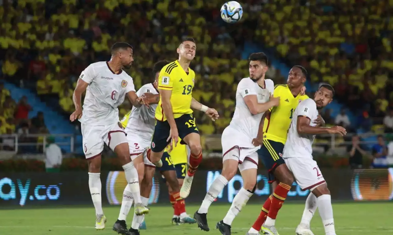 Colombia inicia el sueño de Mundial con victoria: derrotó a Venezuela en Barranquilla