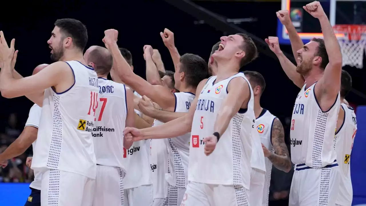 Serbia beats Canada to reach FIBA WCup final