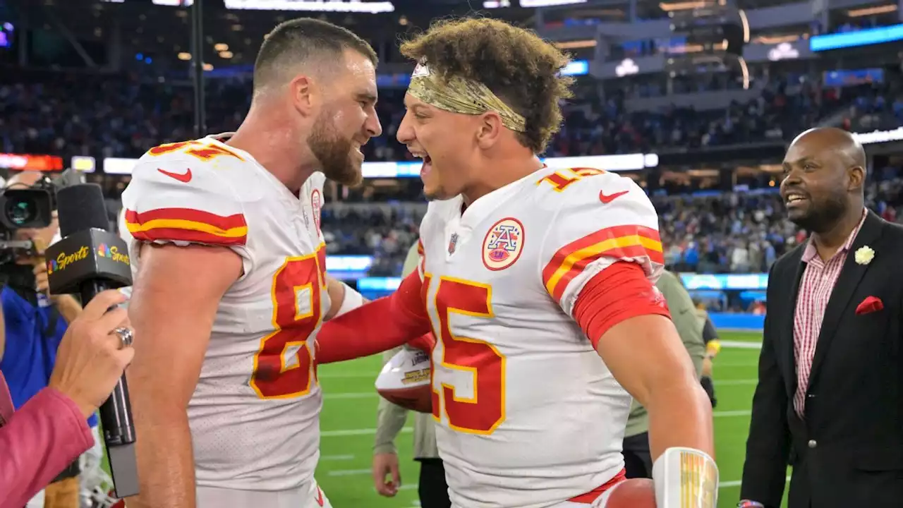 Travis Kelce's injury is uncharted territory for Patrick Mahomes