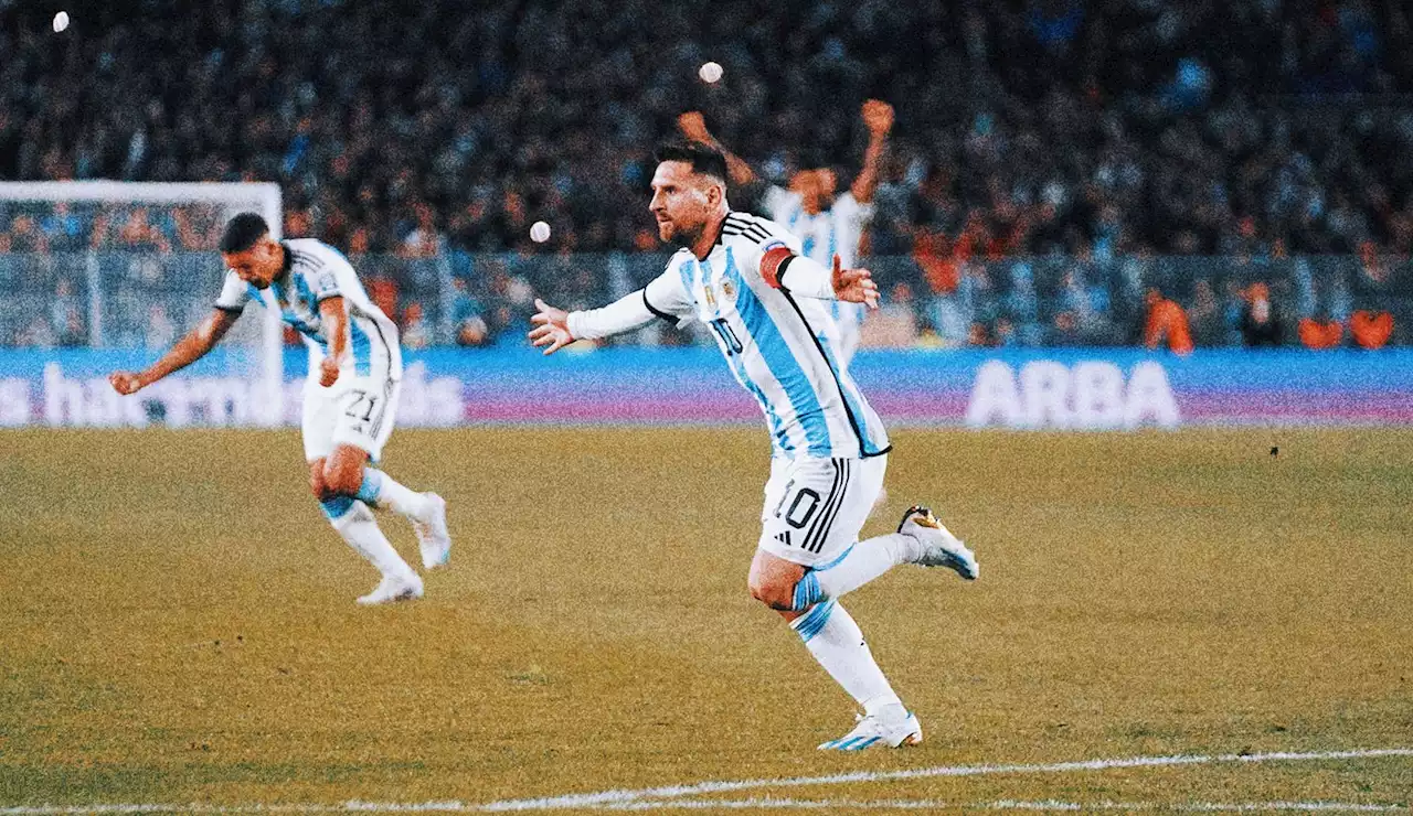 Lionel Messi scores late free kick to give Argentina 1-0 win in World Cup qualifying