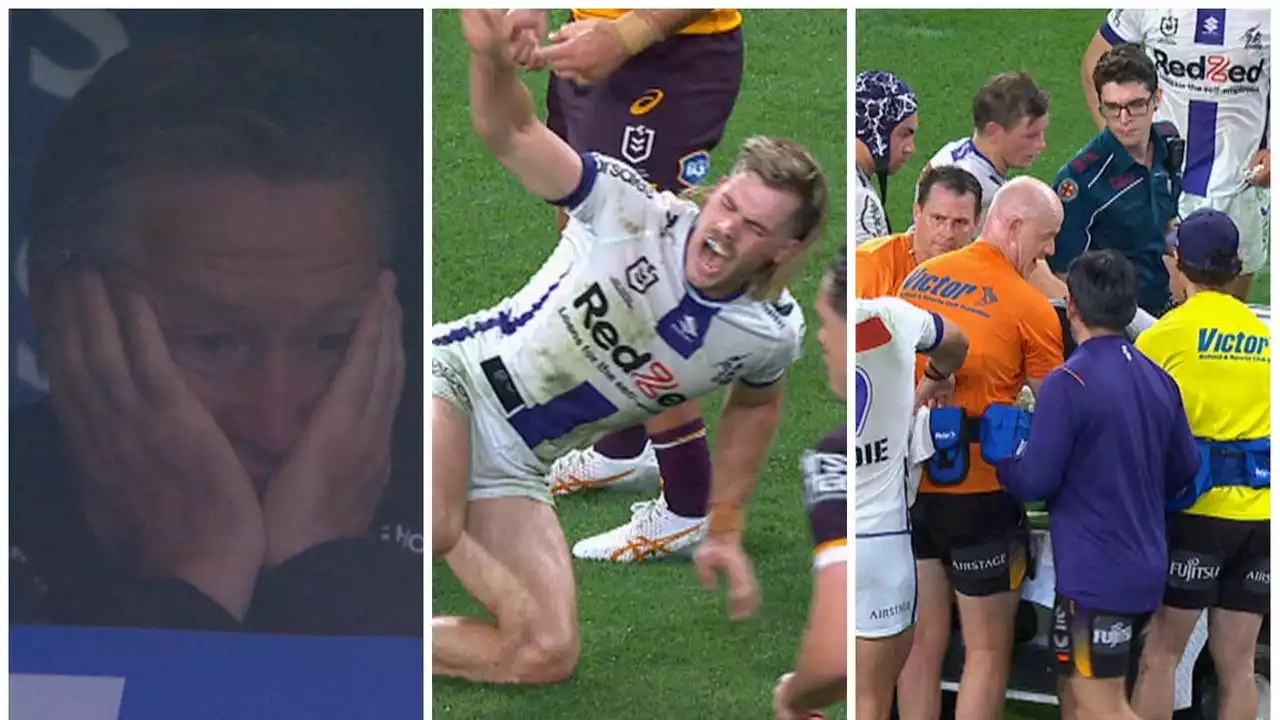 ‘Can’t believe it': NRL rocked as ‘horrific’ Papenhuyzen injury brings finals to standstill