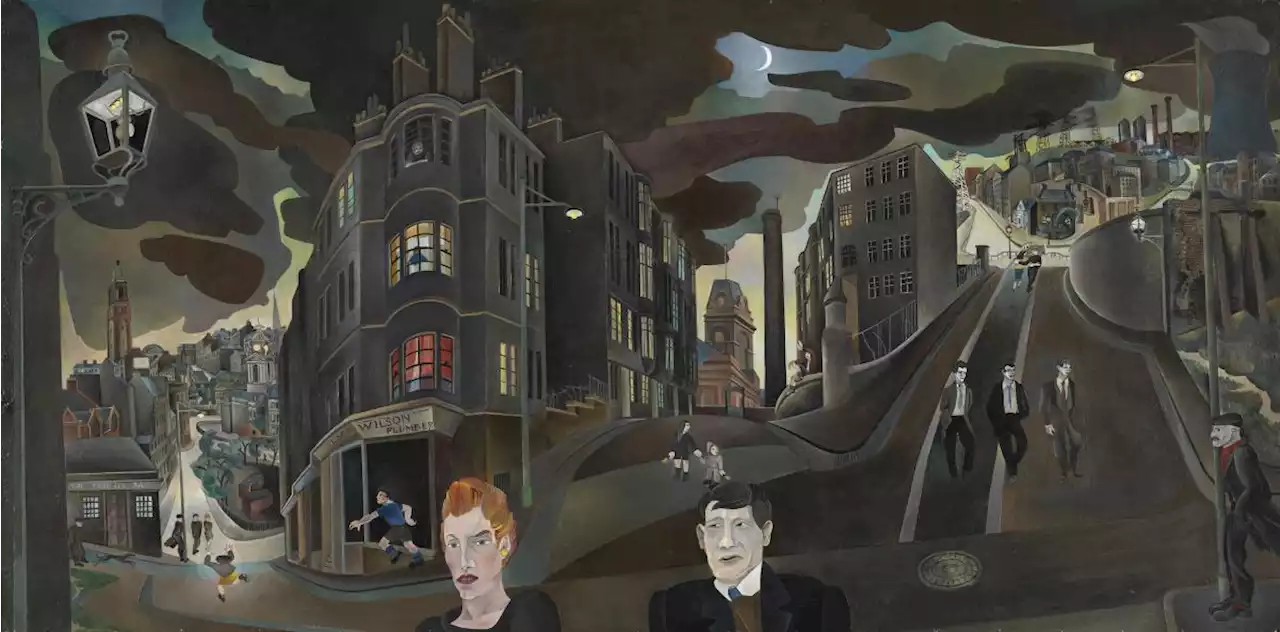 Alasdair Gray's famous Cowcaddens painting to go on display in Kelvingrove