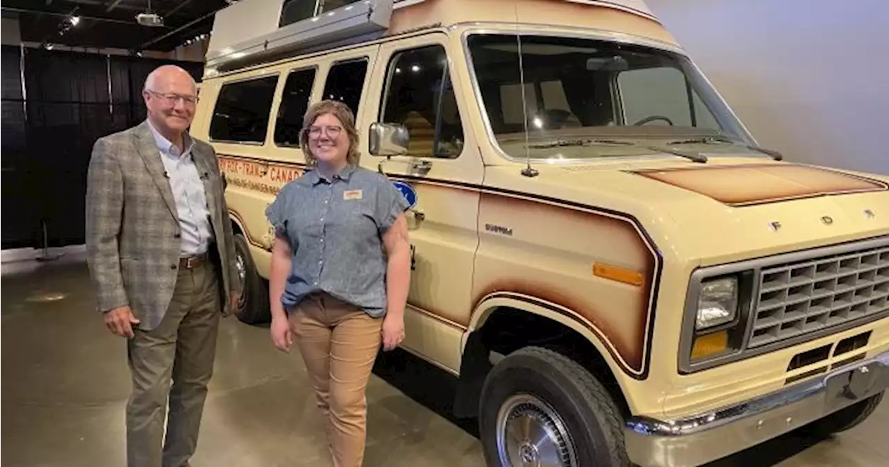 Terry Fox’s Marathon of Hope van on display in Calgary: ‘A big part of Canadian history’