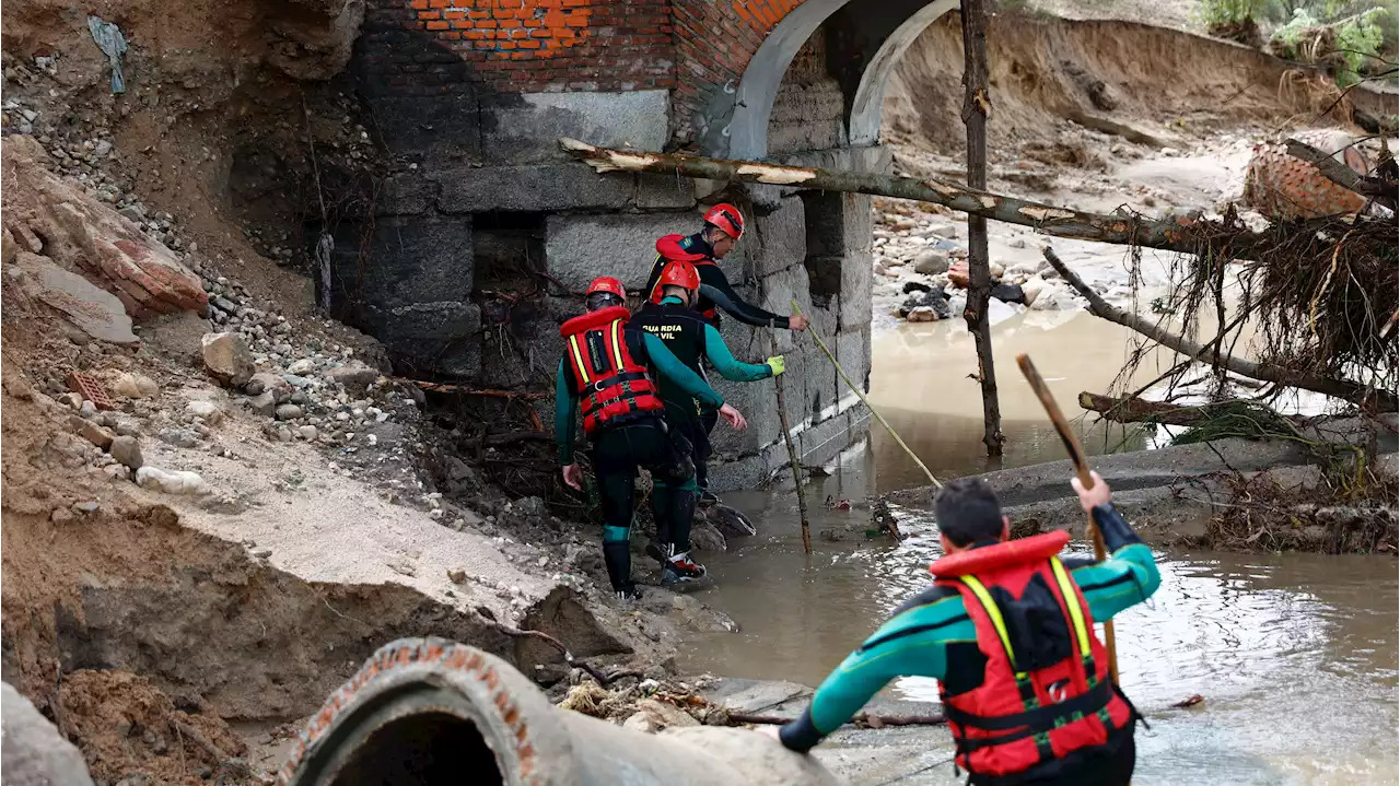 La Guardia Civil halla dos cádaver en Aldea del Fresno, zona cero de la DANA en Madrid