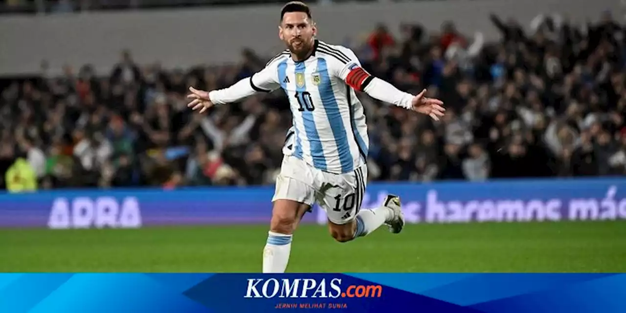 Hasil Argentina Vs Ekuador 1-0: Messi Cetak Gol Free Kick, Samai Rekor Suarez