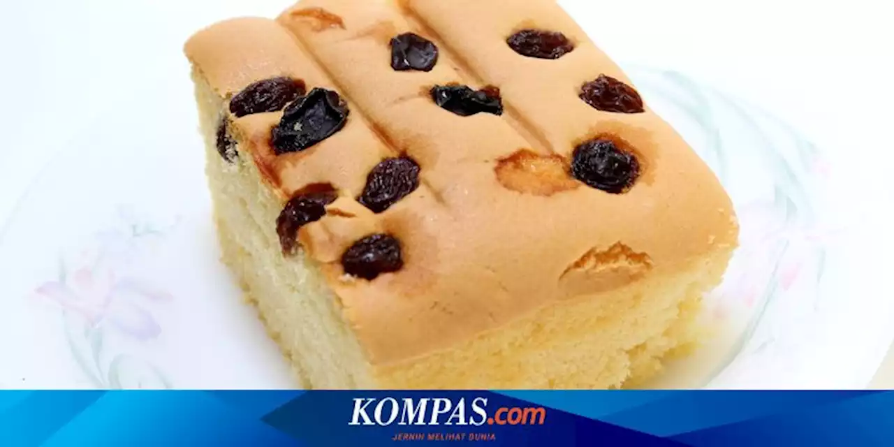 Resep Bolu Spekuk dengan Taburan Kismis, Harum Menggugah Selera