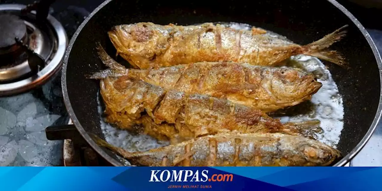 Resep Ikan Kembung Kecap, Goreng di Wajan Antilengket