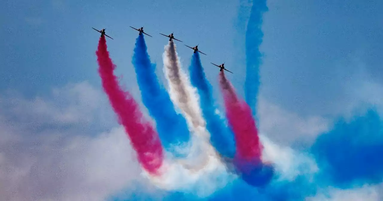 Red Arrows exact route and time they'll fly over Cumbria this weekend