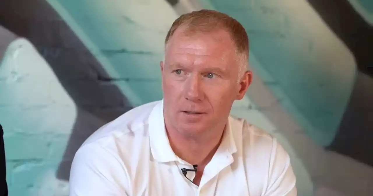 Scholes makes shock admission when asked if he was better than Gerrard