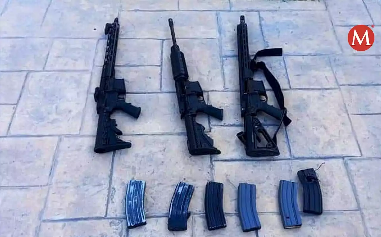 En Tamaulipas decomisan hasta dos armas de grueso calibre por día