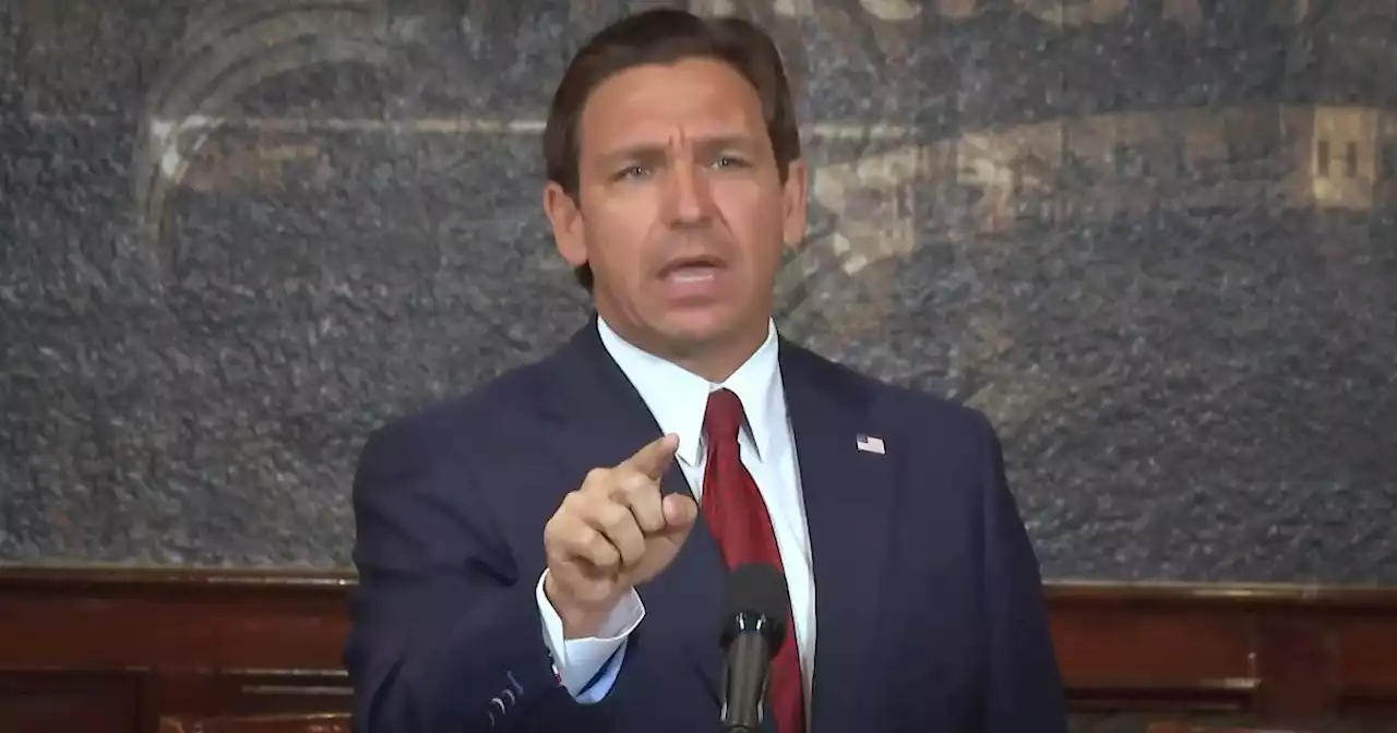 DeSantis combusts when faced with wokeness personified