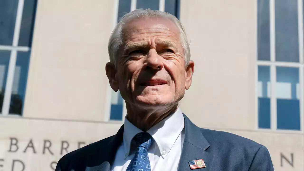 Former Trump adviser Peter Navarro found guilty for defying Jan. 6 committee subpoena