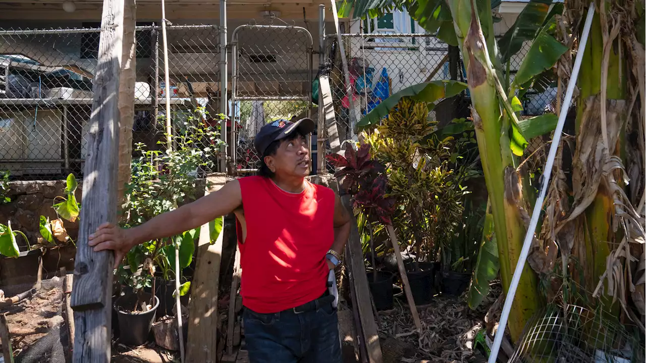 Their house miraculously survived the wildfire, but no longer feels like home