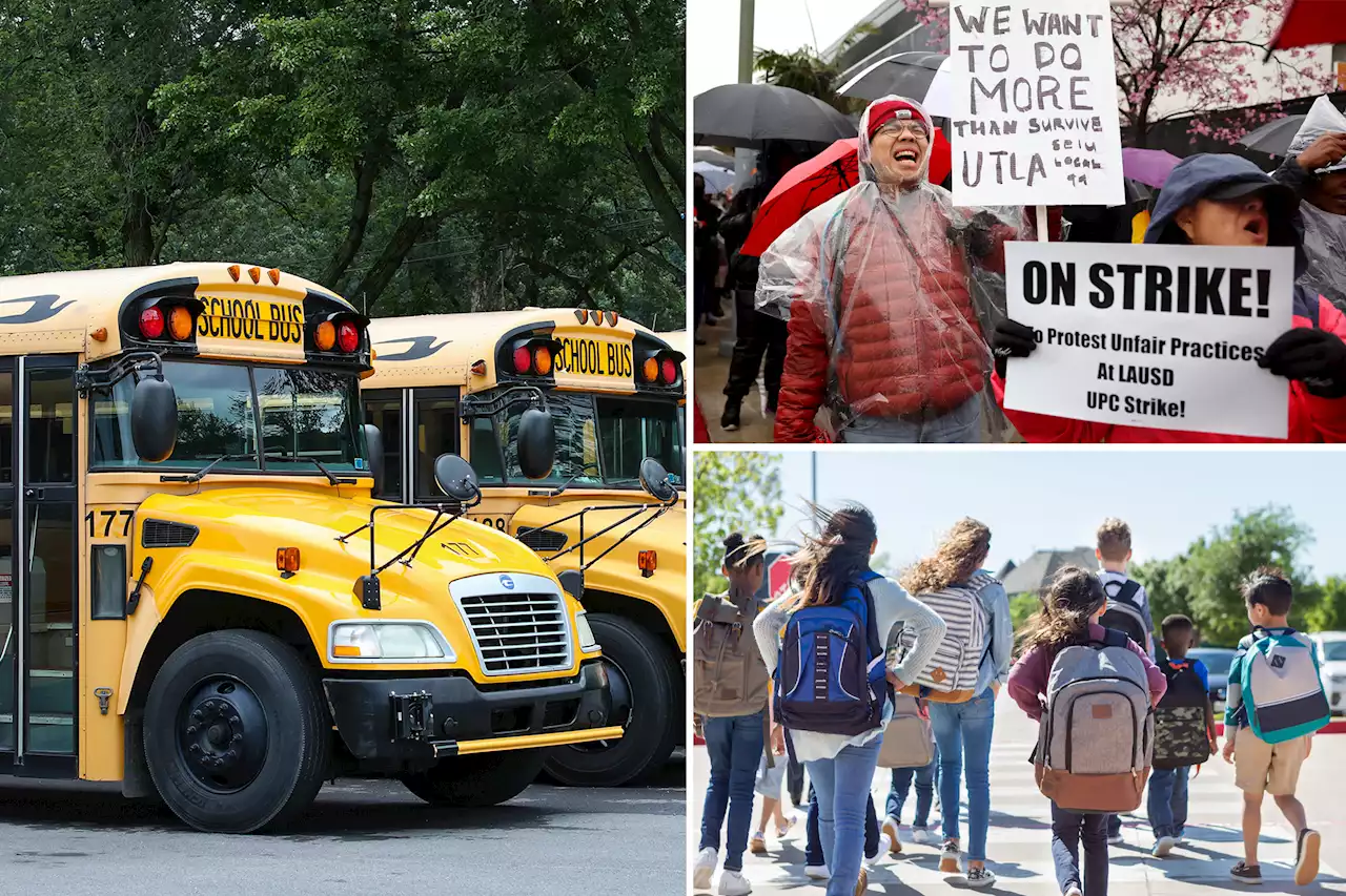 Bus chaos for families at start of NYC school year as union talks inch forward