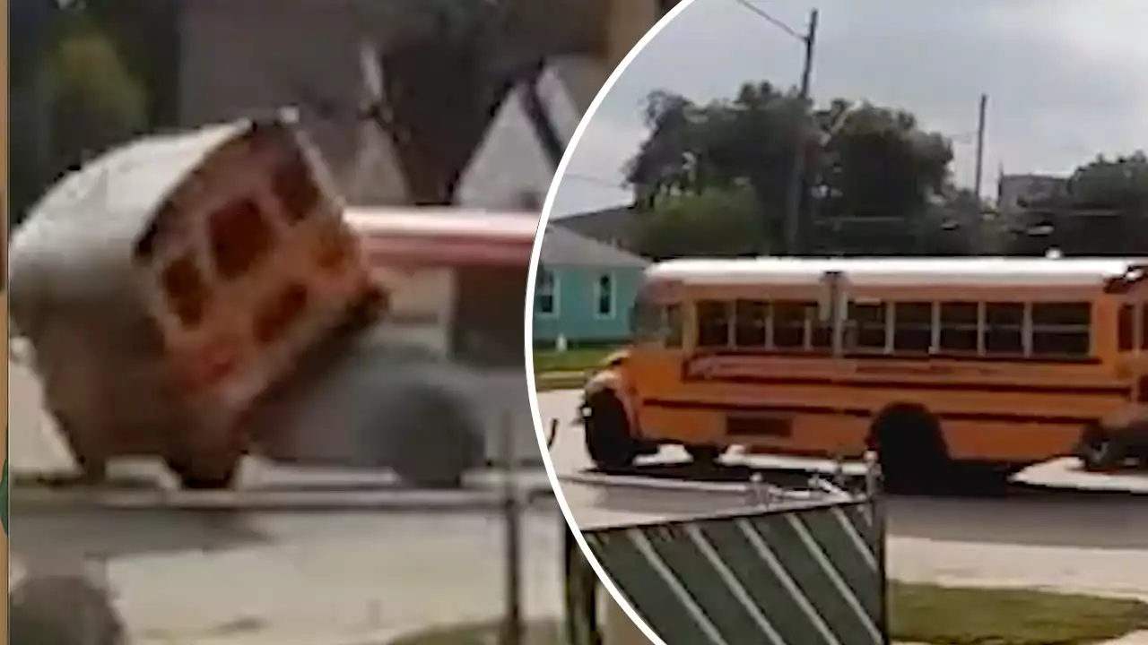 Special needs school bus collides with city bus in Wisconsin