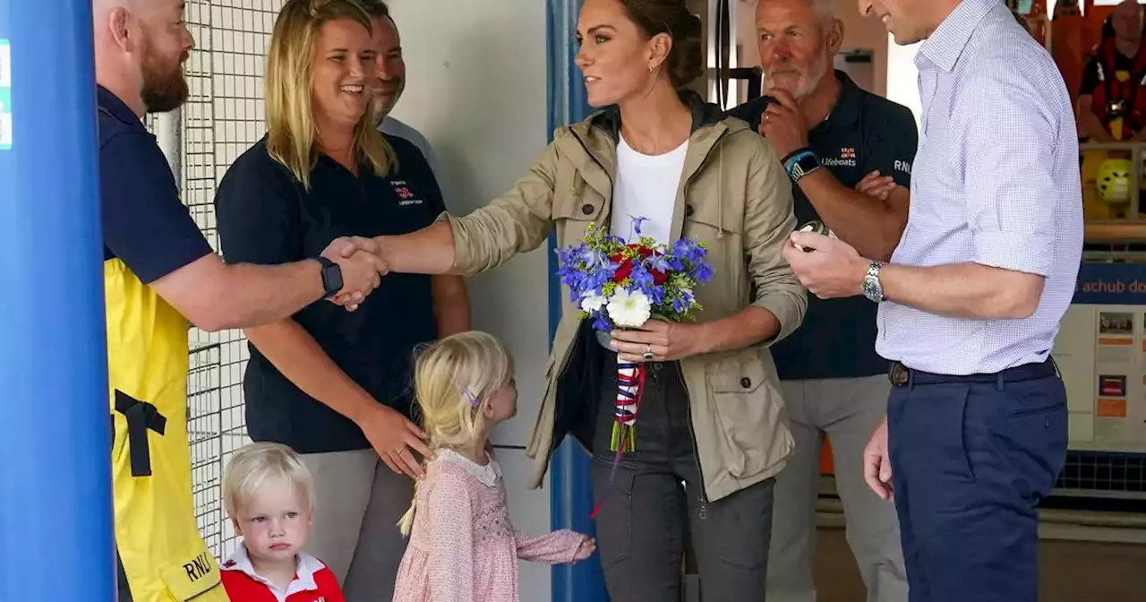 Kate Middleton makes casual outfit change into jeans and trainers in Wales