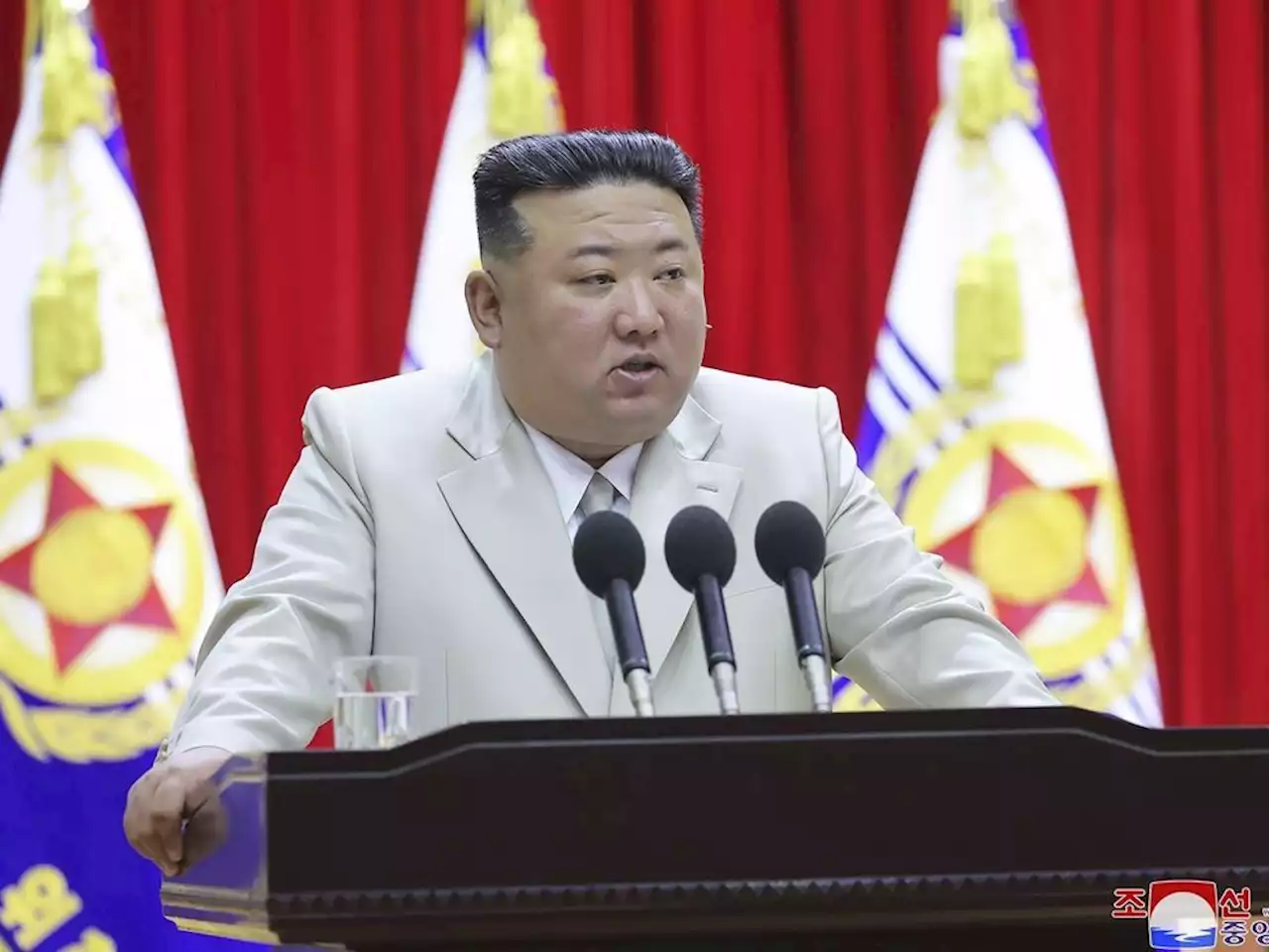 North Korea says it has launched a new nuclear attack submarine to counter US naval power