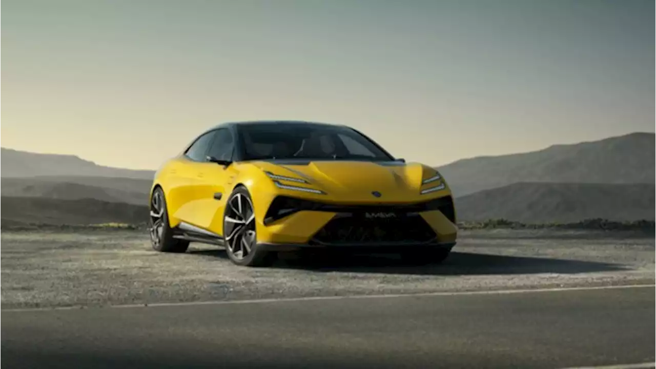 Lotus Just Unveiled Its First Electric ‘Hyper GT,’ the 905 HP Emeya