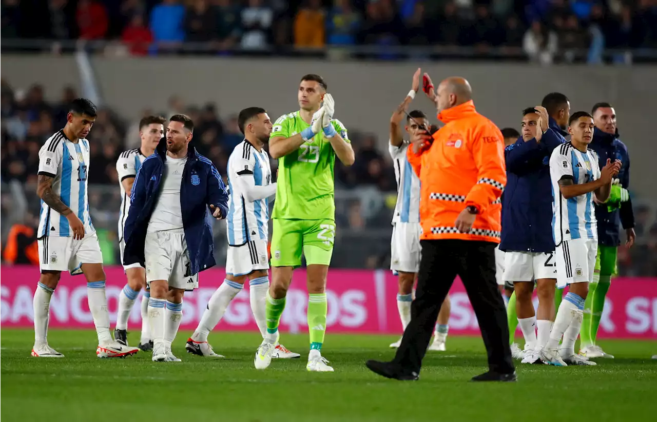 Soccer-Messi magic earns Argentina win over Ecuador in World Cup qualifier