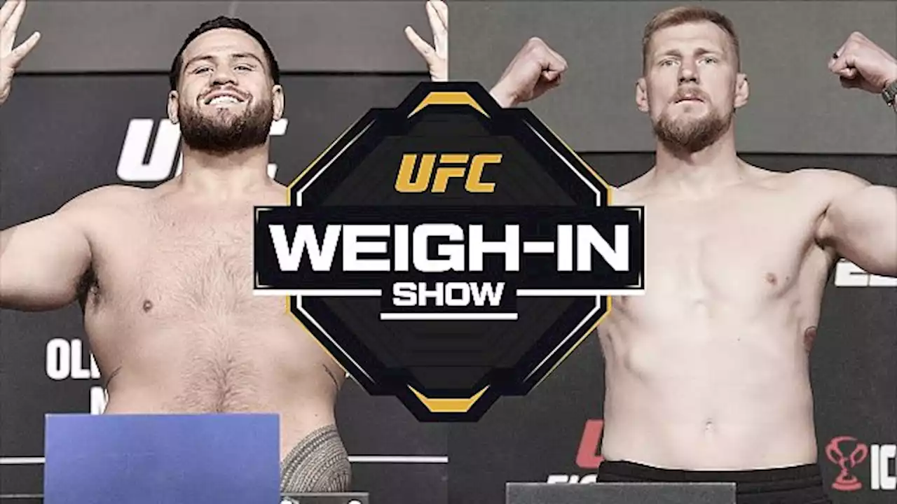 Video: UFC 293 Official Weigh-in Show