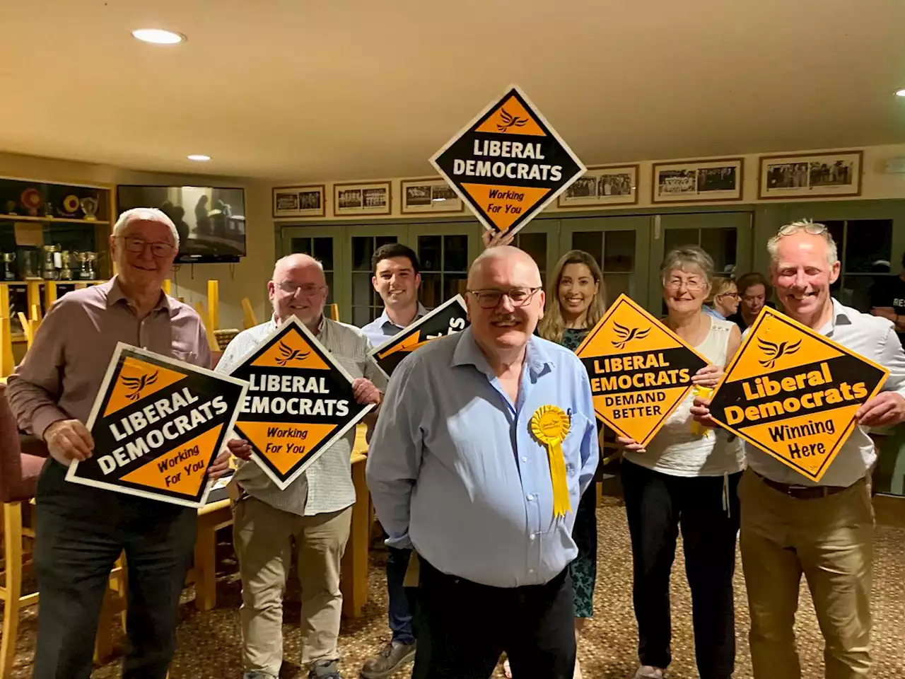 Lib Dems take by-election seat from the Conservatives