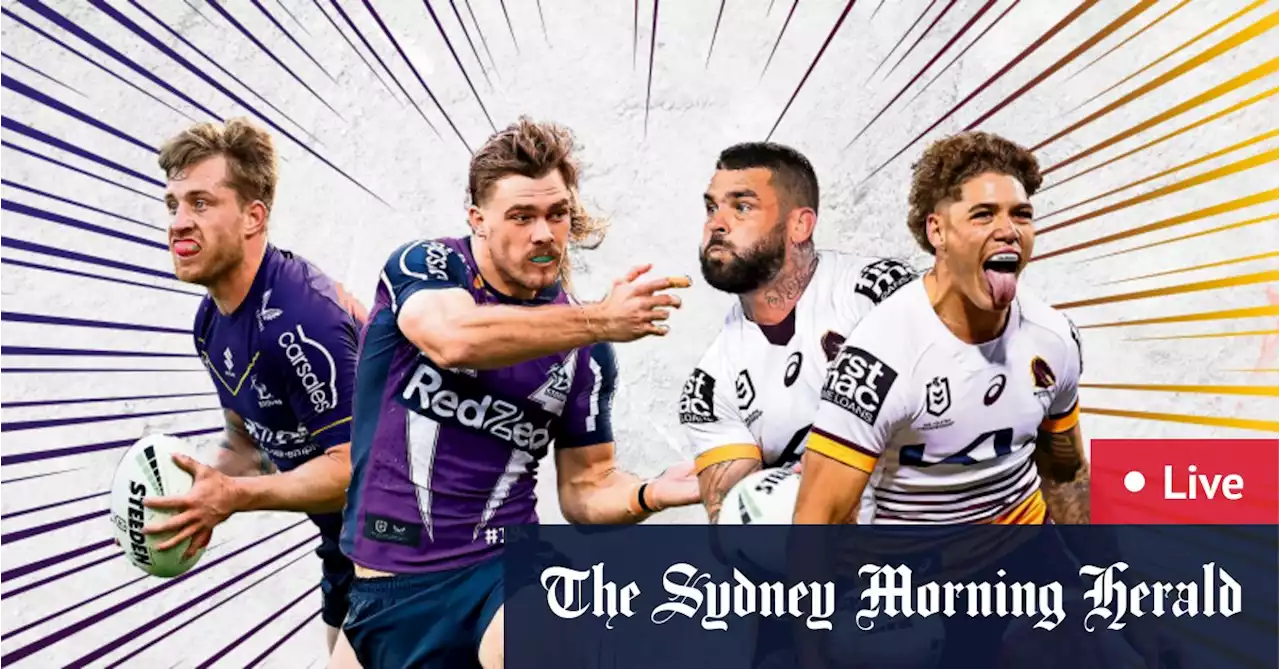 NRL finals LIVE: Brisbane Broncos v Melbourne Storm at Suncorp Stadium