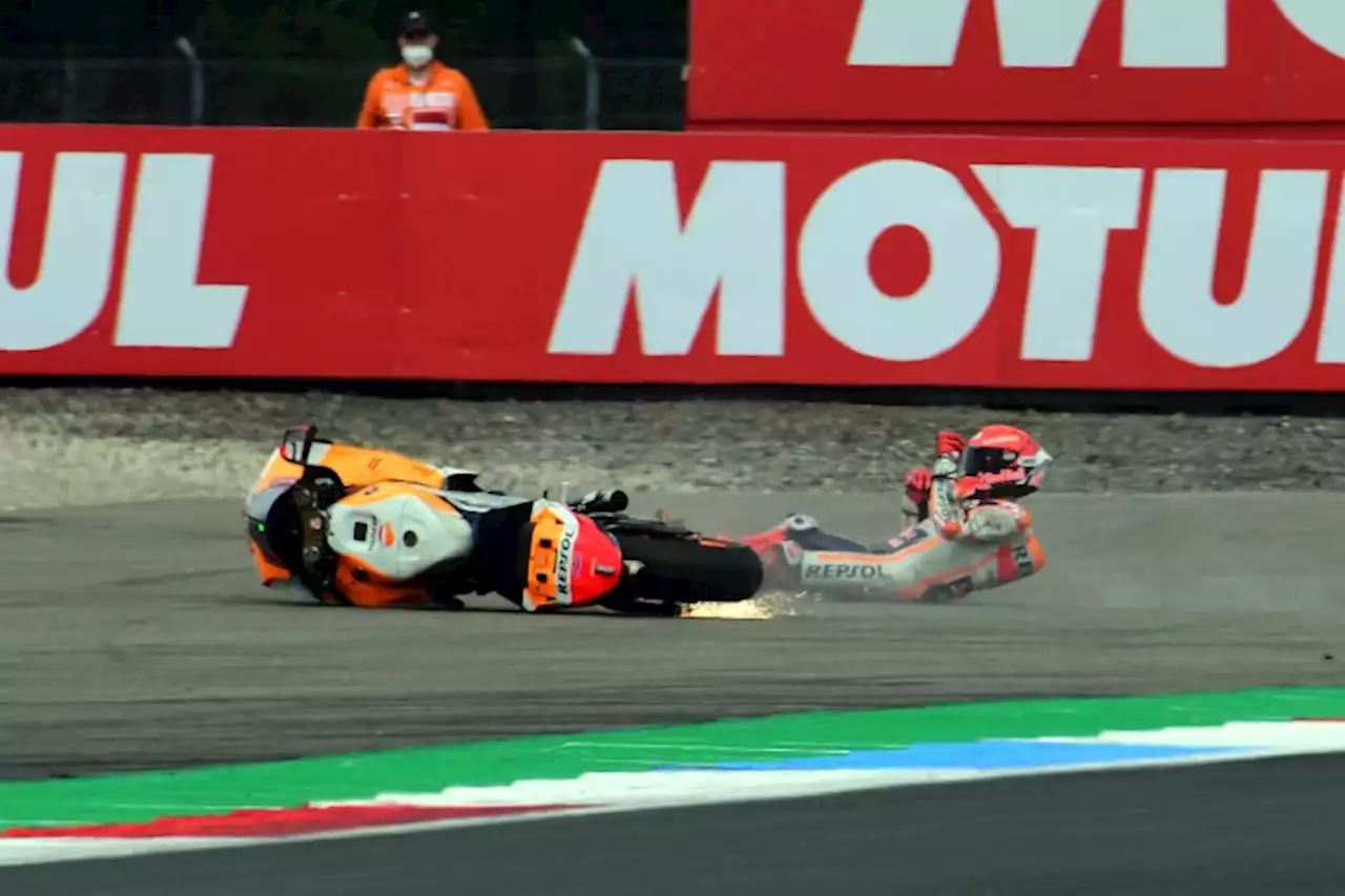 Marc Márquez (Honda/20.): «Ein normaler Crash»