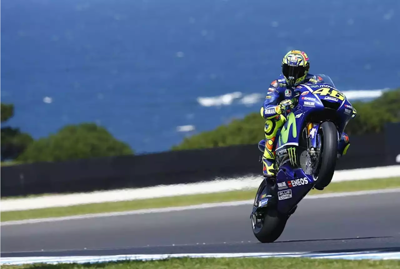 Phillip Island, Q1: Rossi Schnellster, KTM im Q2