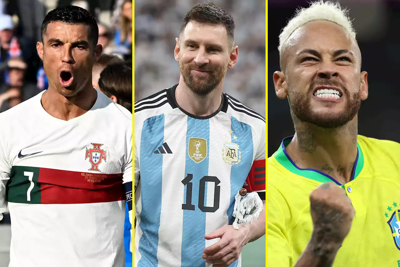 Neymar, Cristiano Ronaldo and Lionel Messi could be the ones to break records this break