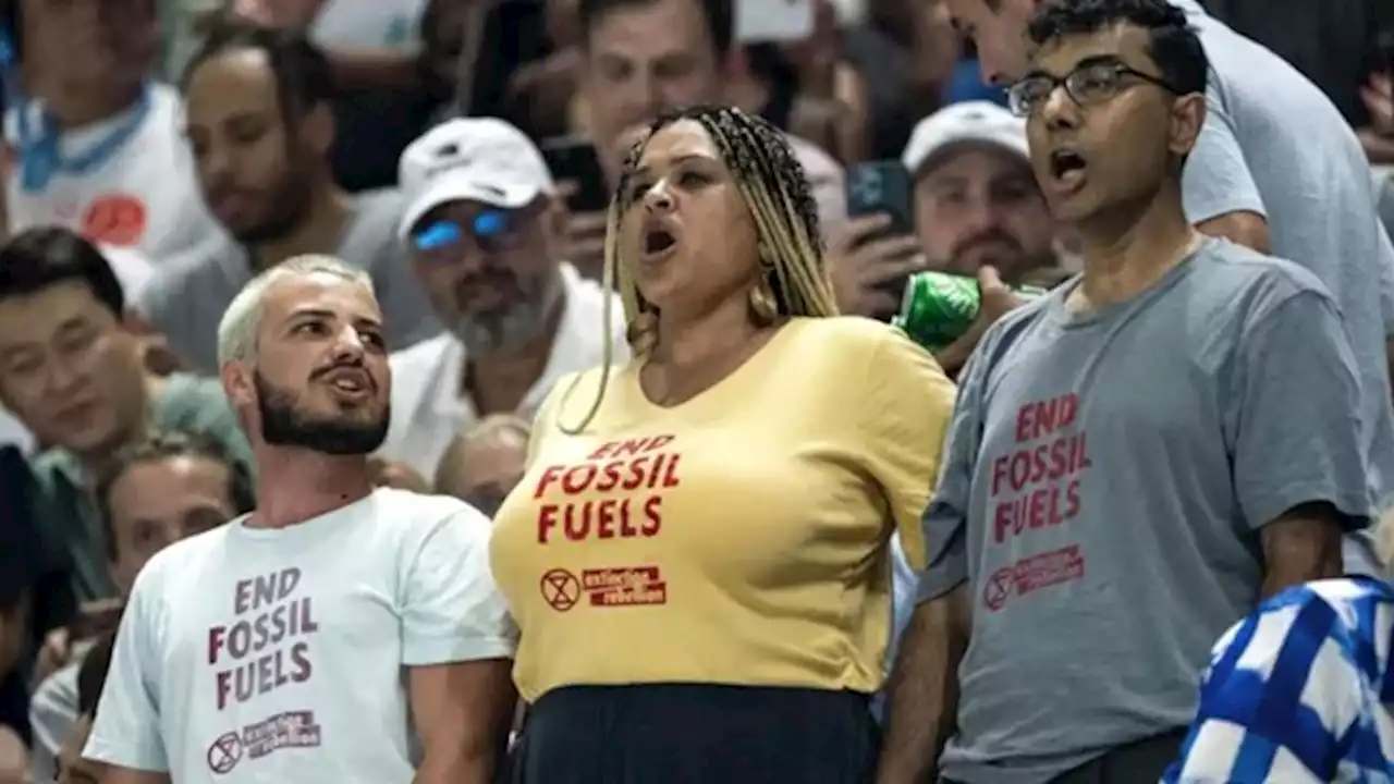 US Open: una protesta contra el cambio climático interrumpió una semifinal femenina