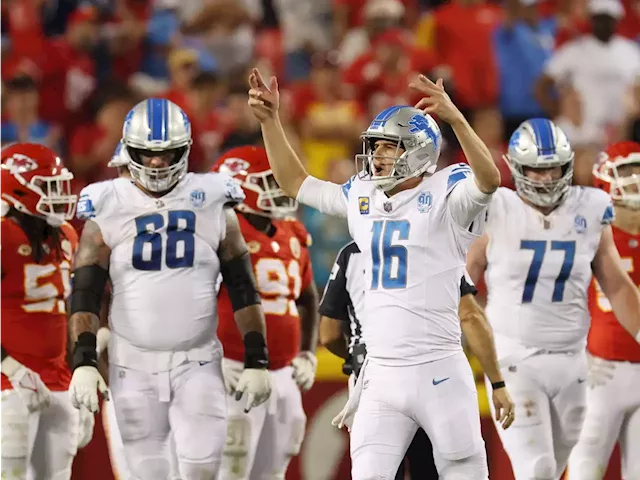 WAMC Sports Report 9/8/23: Lions spoil Chiefs' Super Bowl title  celebration, win NFL opener 21-20