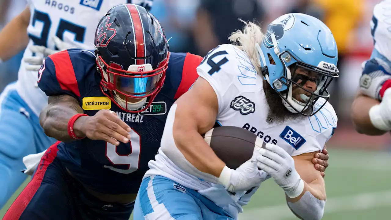 Toronto Argonauts can clinch playoff spot with home win over Montreal Alouettes