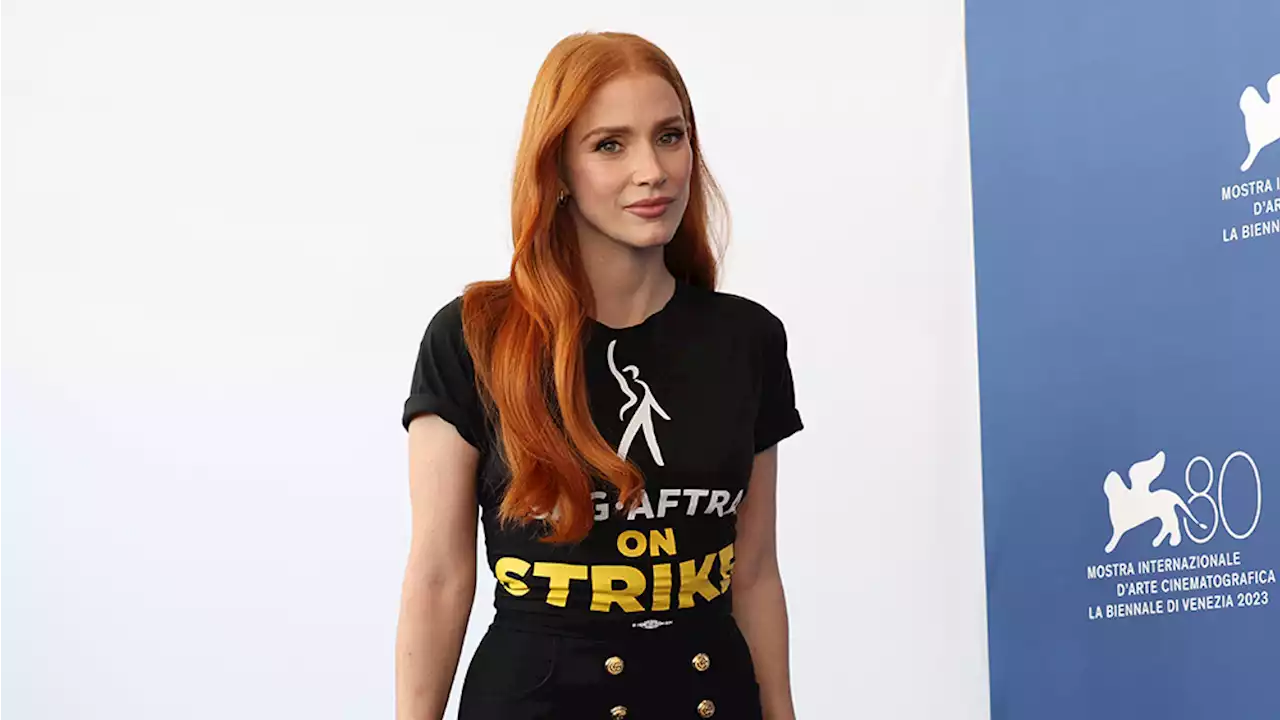 Jessica Chastain Was ‘Nervous’ to Promote ‘Memory’ at Venice Film Festival During Strikes: ‘Some People on My Team Advised Me Against It’