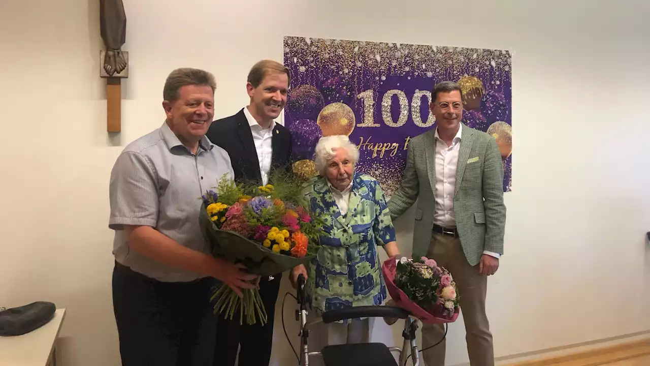 Marietheres Wübken feiert 100. Geburtstag