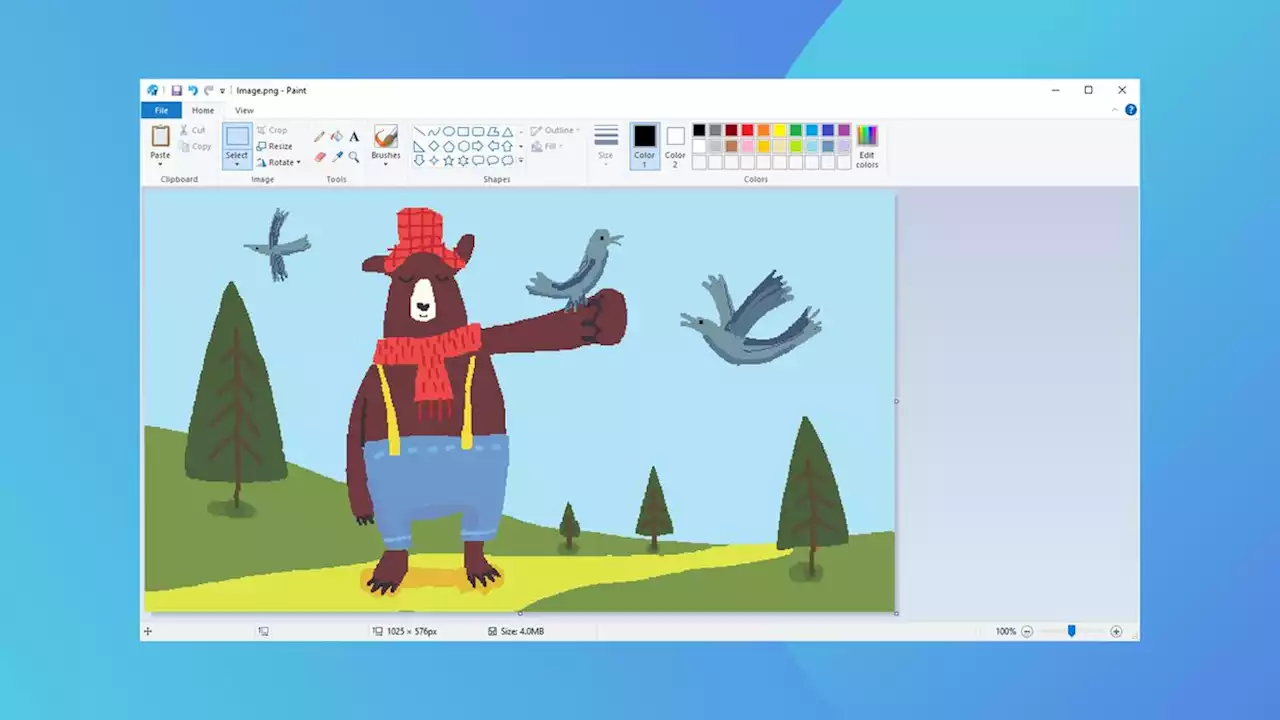 Microsoft Paint's new Background Removal tool is pretty surprising