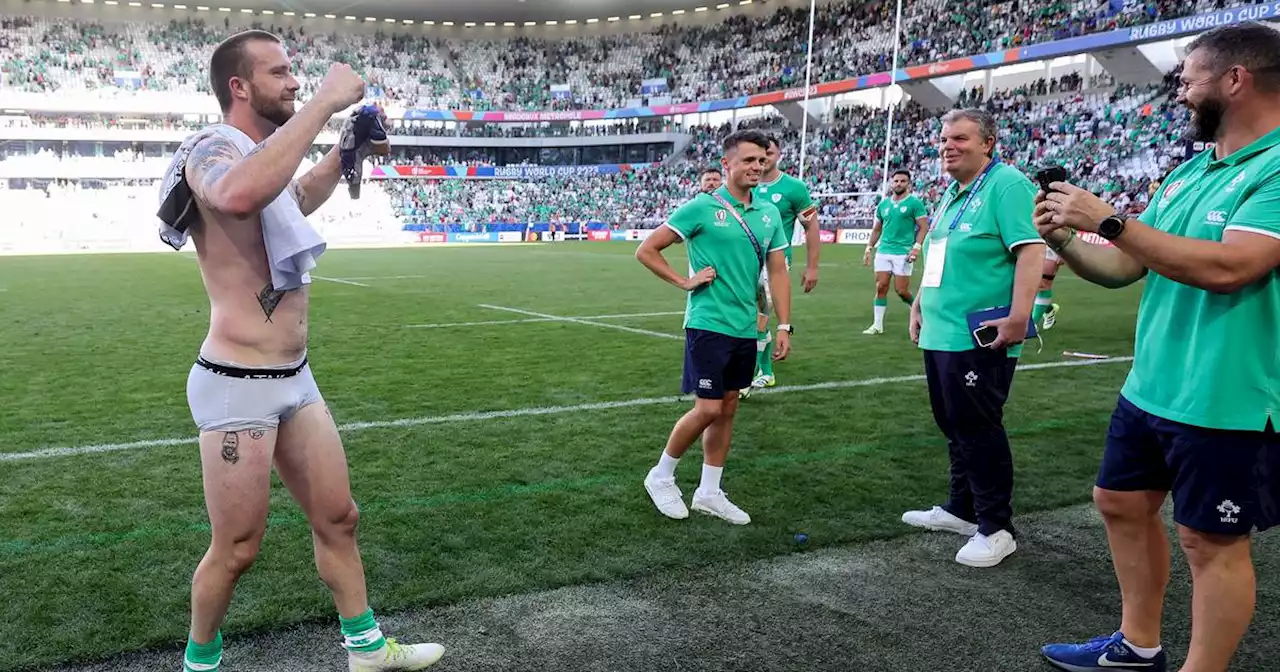 Ireland head coach Andy Farrell delighted to have ‘record breaker’ Johnny Sexton back in harness