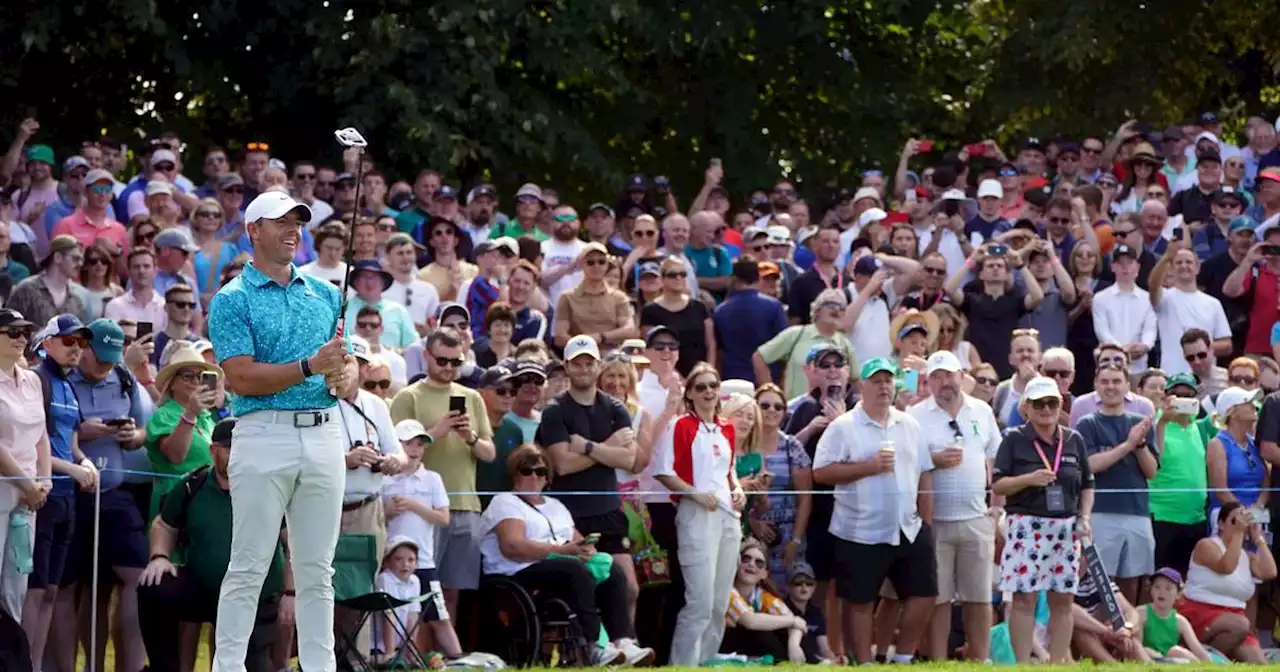 Rory McIlroy brings the noise as he roars up the Irish Open leaderboard with 66