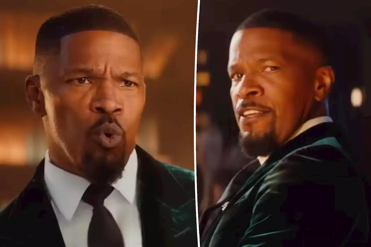 Jamie Foxx was ‘ball of energy’ in one of first acting gigs since hospitalization