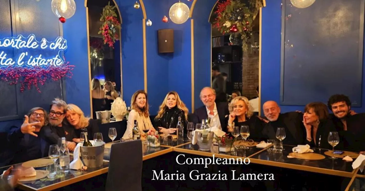 La festa di Maria Grazia Lamera a Milano: chi c&#039;era