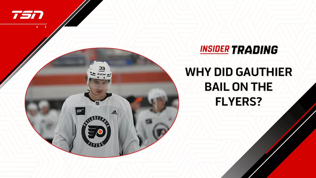 Cutter Gauthier's Decision to Leave the Flyers and Trade to Anaheim