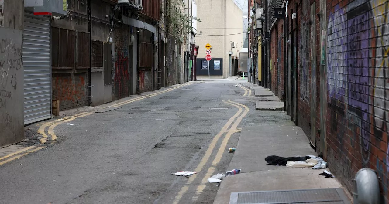 Drug Addicts Cause Chaos in Dublin City Centre Laneway