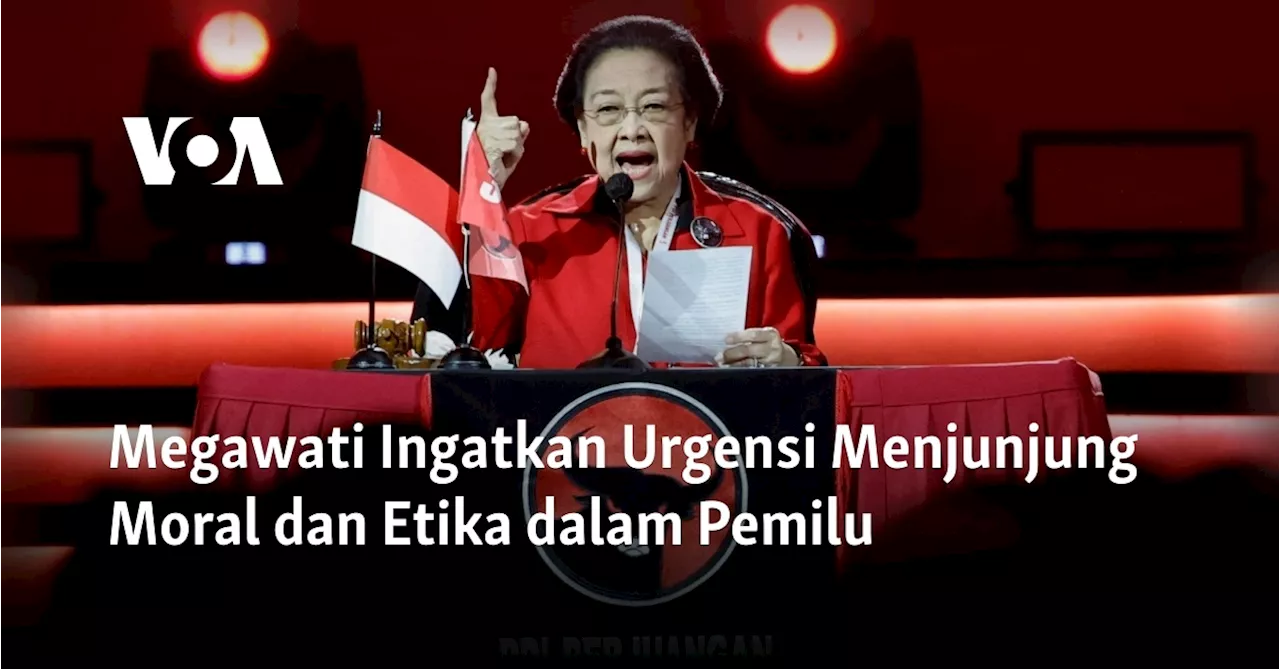 Megawati: Pemilu Bukan Alat Elit Politik untuk Melanggengkan Kekuasaan