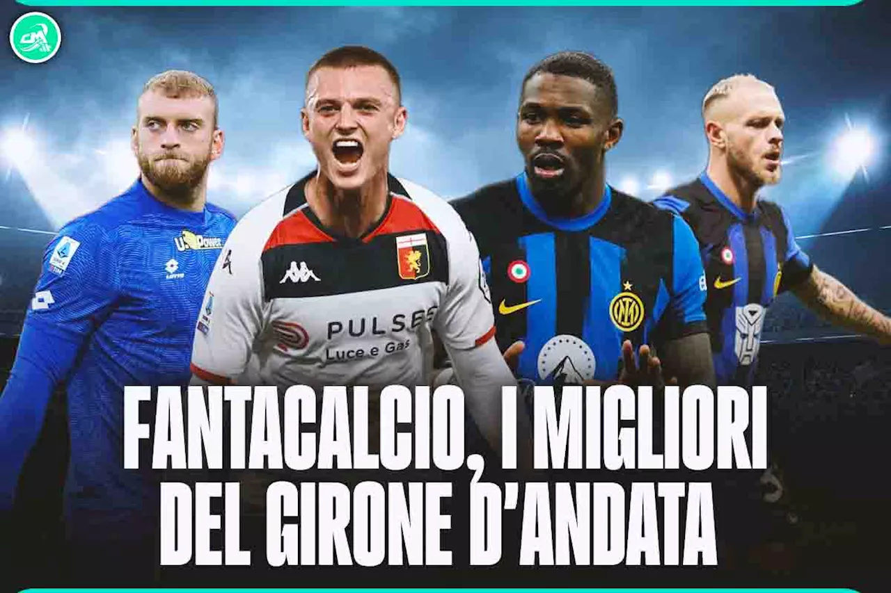 Fantacalcio, i top ruolo per ruolo del girone d’andata: non mancano le sorprese