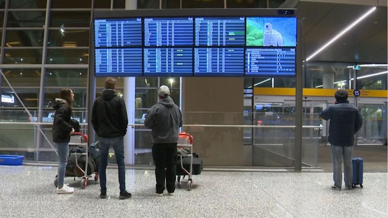 Extreme Cold Causes Delays and Cancellations at Calgary Airport